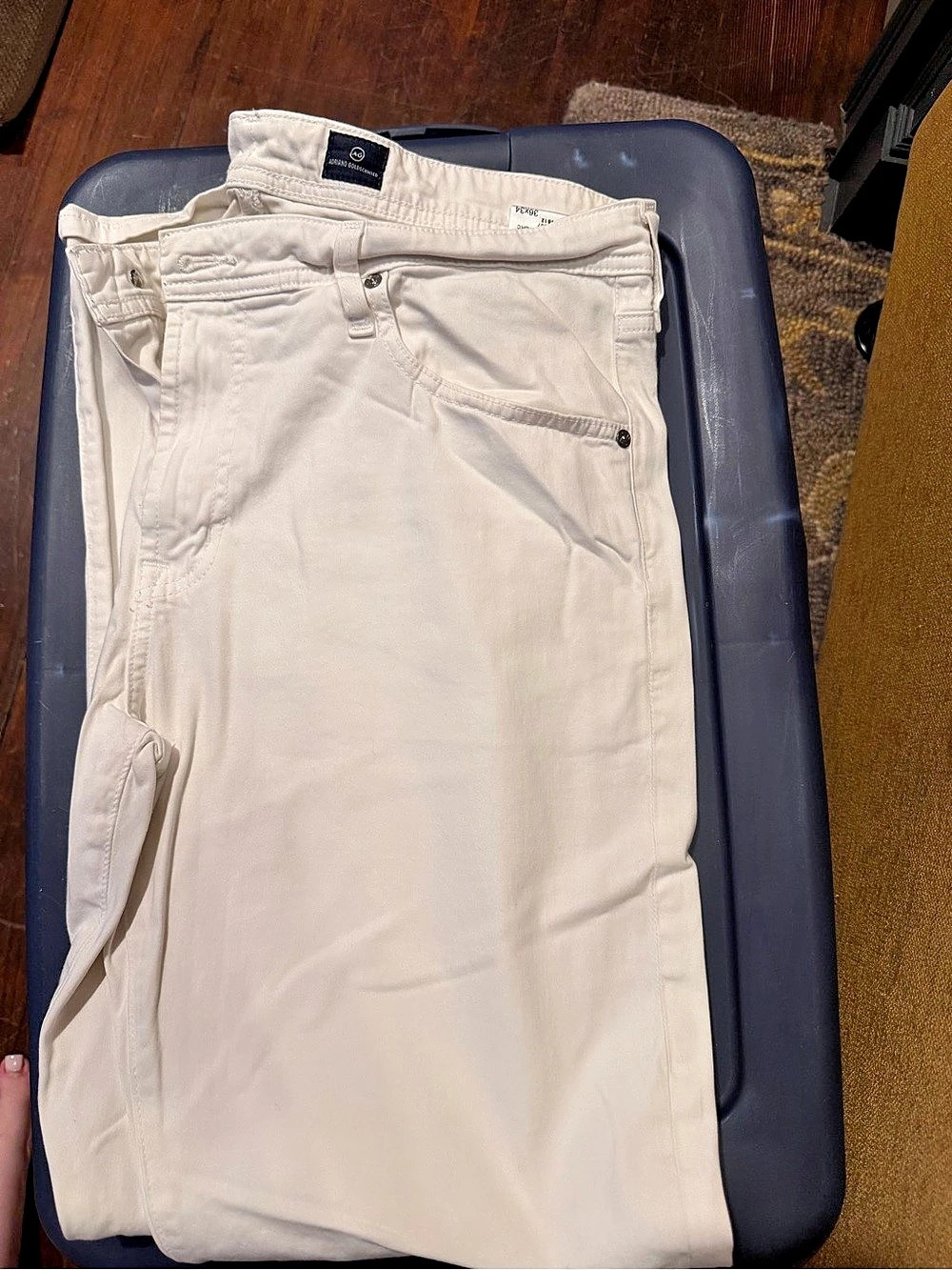 Adriano Goldschmied The Protégé Straight Leg Straight Leg Jeans in White
